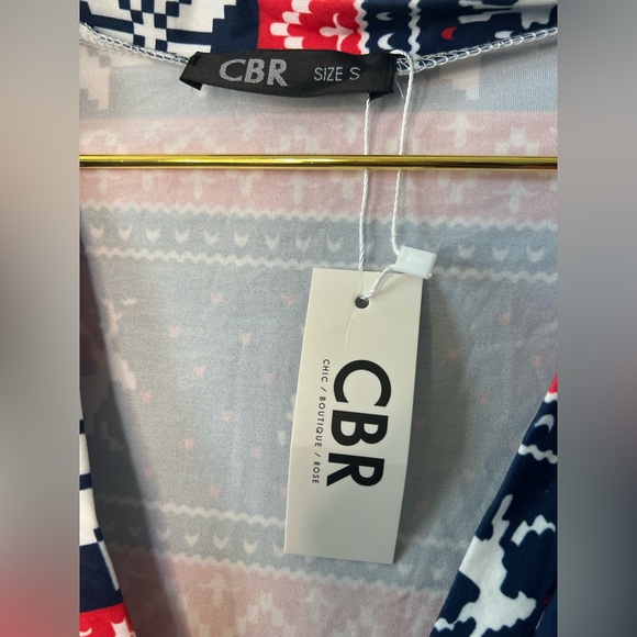 Adult Christmas Snowflake Print V-Neck Overalls Size Small - Picture 4 of 4